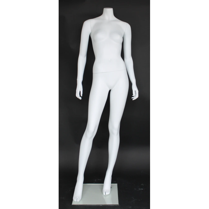 STW010-WT - Headless Full Body Female Mannequin Matte White