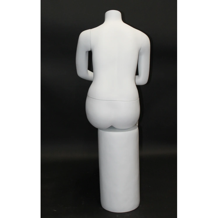STW042-WT Headless Full Body  Sitting Female Mannequin