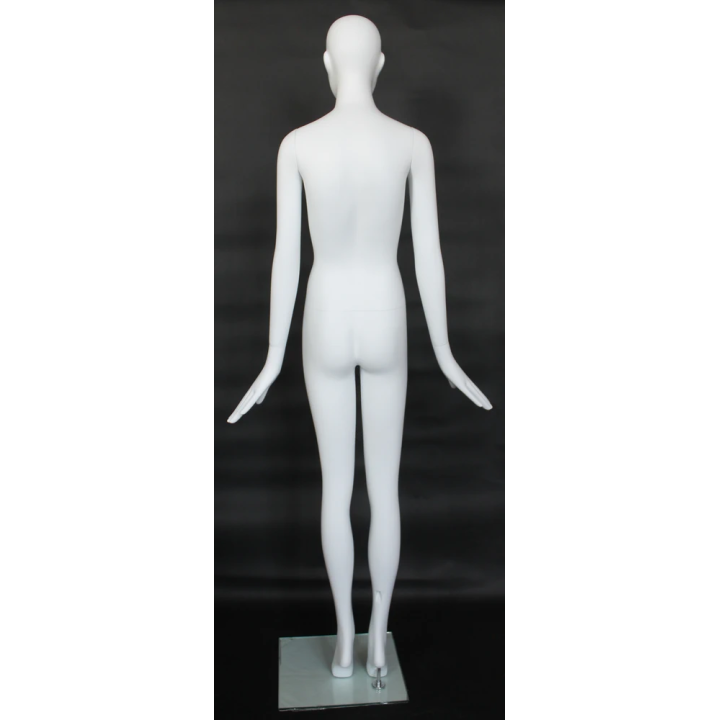 Contemporary Abstract Face Female Mannequin -SFW10E-WT