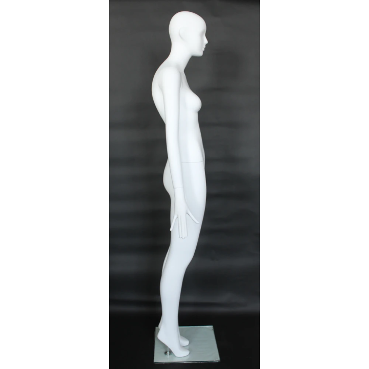 Contemporary Abstract Face Female Mannequin -SFW10E-WT