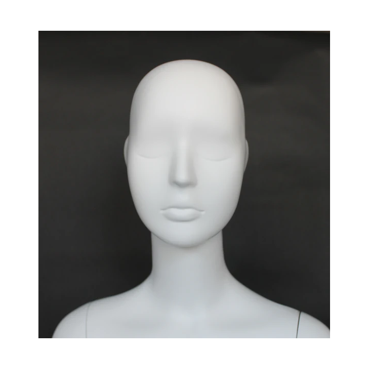 Contemporary Abstract Face Female Mannequin -SFW10E-WT
