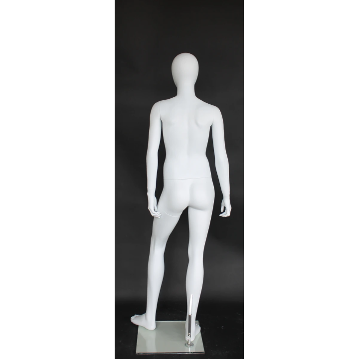 CF17E-WT - 5 ft 4 in Small Size Egg Head Full body Female Mannequin -
