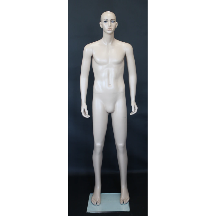CB20-FT 5 ft 7 in Realistic Face Bald Head Small Size Male Mannequin  -