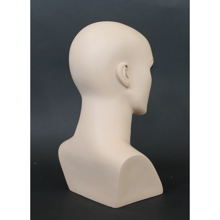 MH27-FT - 15 in Realistic  Face make up Female Head Mannequin