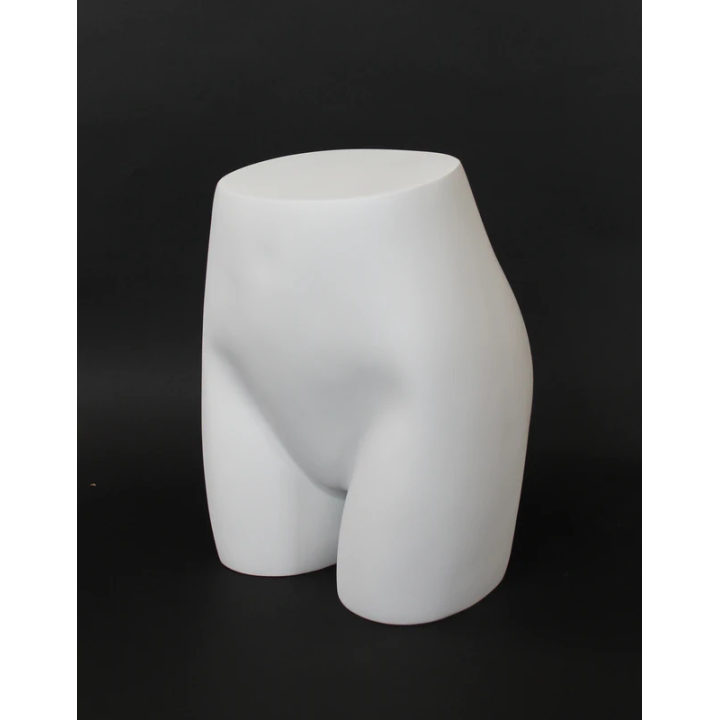 ST002-WT - 15 in Fiberglass Female Buttocks mannequin Display Form