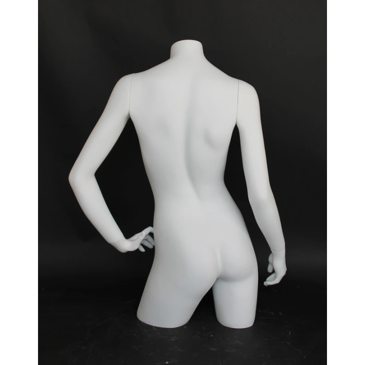 FT10-WT - 34 in H 3Q Body Female Torso With Arms Display Form mannequin