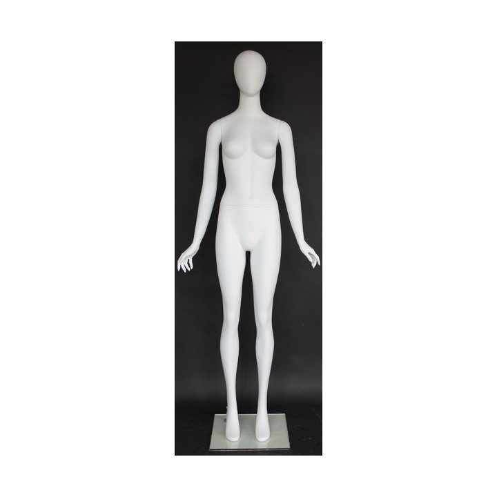The Versatile Classic Style Egg Head Female Mannequin -SFW70E-WT