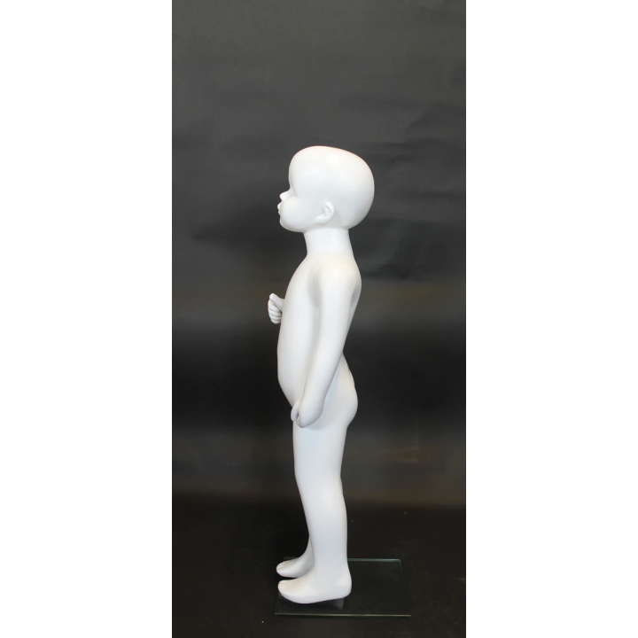 CB-3WT - Size 2T/3T White colored Unisex full body Toddler Mannequin