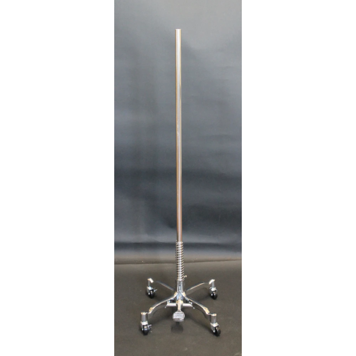 46" Chrome Finished Dressmaker Base with 4 Wheel