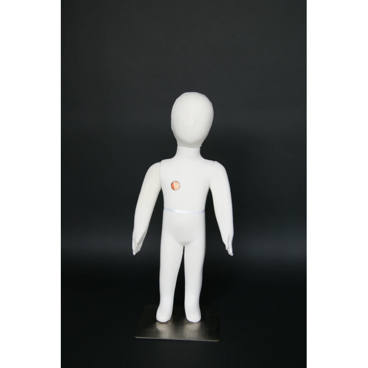 6 month ~1 T size cream jersey covered Toddler Mannequin CJ-1