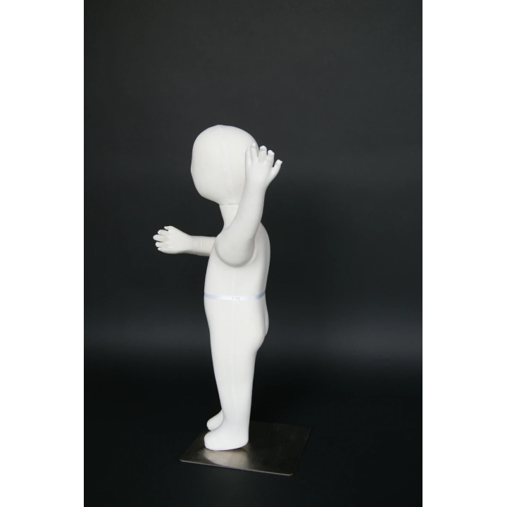 6 month ~1 T size cream jersey covered Toddler Mannequin CJ-1