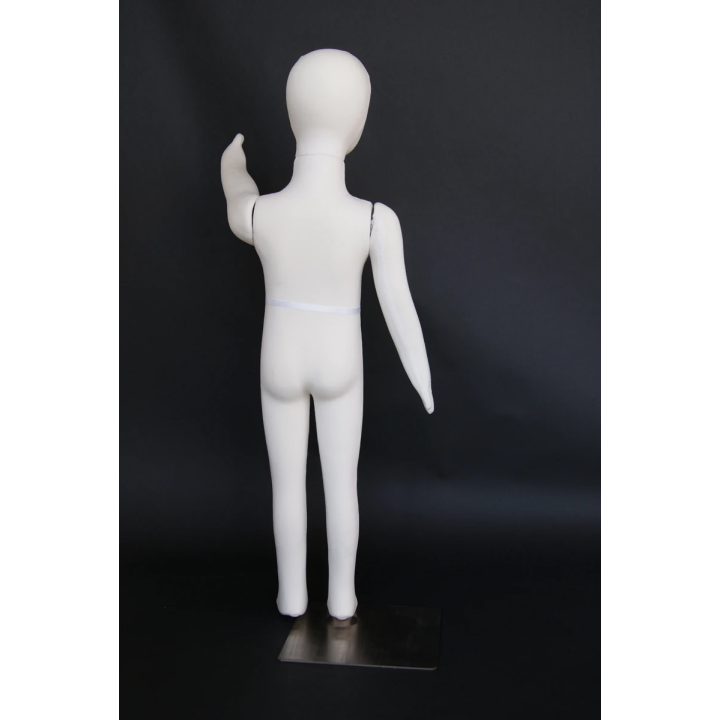 Size 3T/4T cream jersey covered Full body Child Mannequin CJ-4