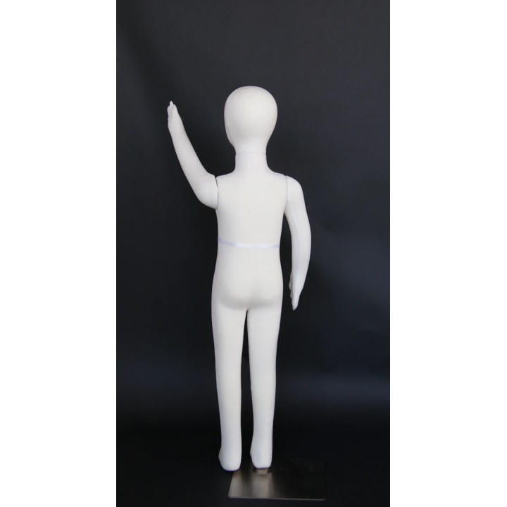 6~7 years old cream jersey covered Full body Child Mannequin CJ-6
