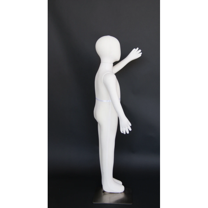 6~7 years old cream jersey covered Full body Child Mannequin CJ-6