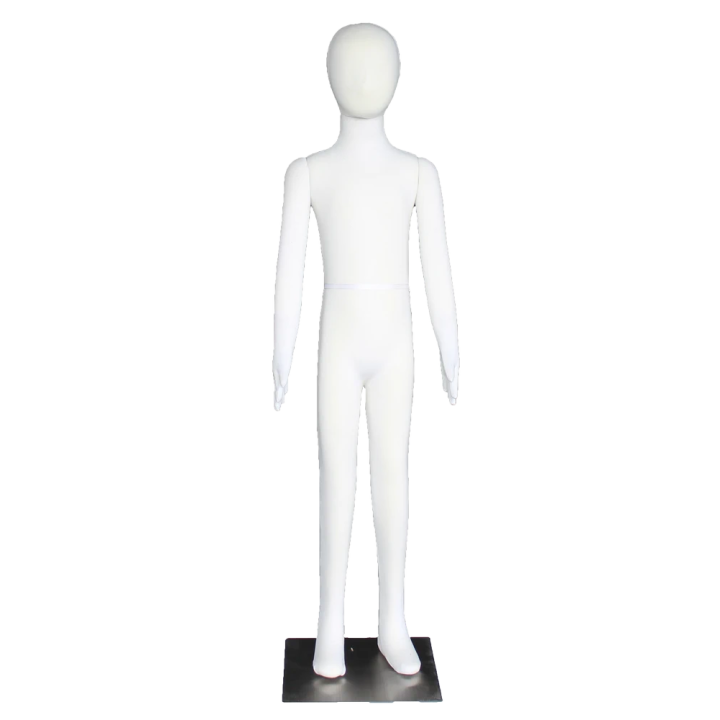 10-11years old cream jersey covered Full body Child Mannequin CJ-10