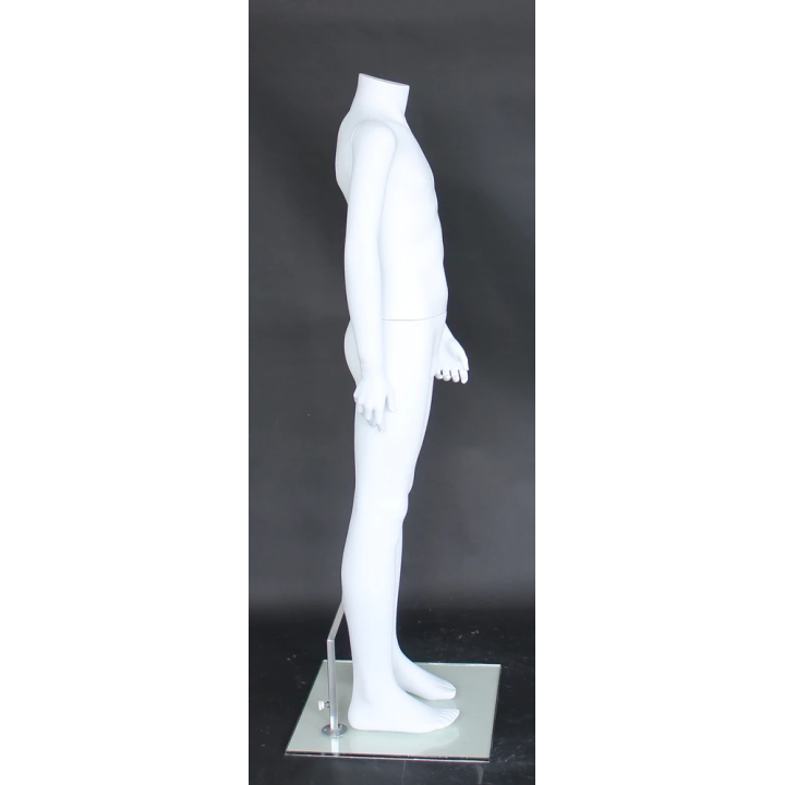 CBH10-WT 8-10 year Matte white Headless Unisex Child Mannequin