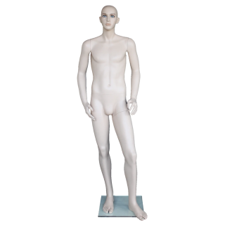 CB19-FT - 5 ft 7 in Realistic Face Small Size Male Mannequin