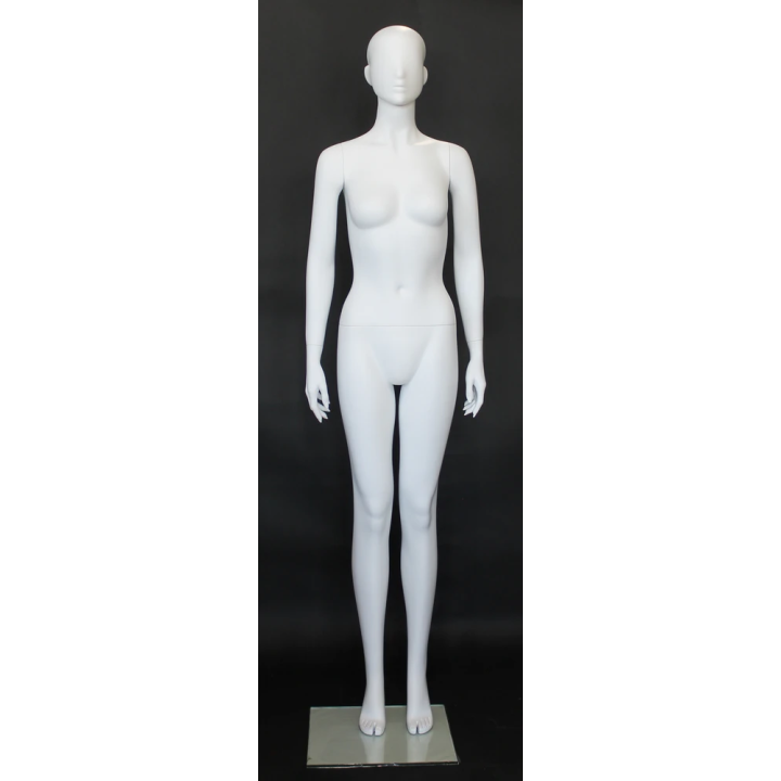 Contemporary Modern Style Female Mannequin upright standing -SFW27E-WT