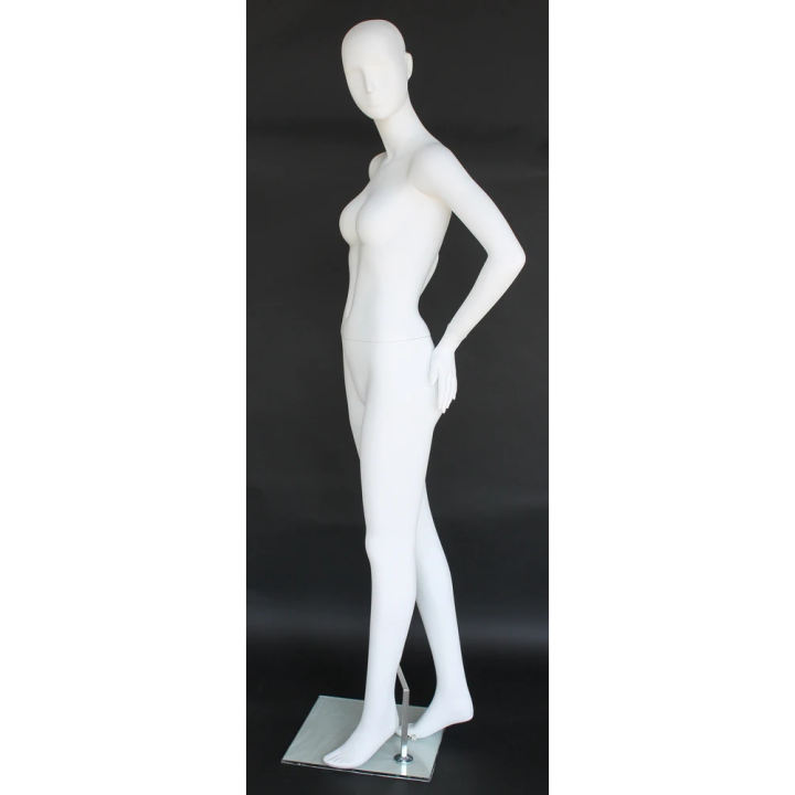 Modern Style Abstract Face Female Mannequin -SFW30E-WT