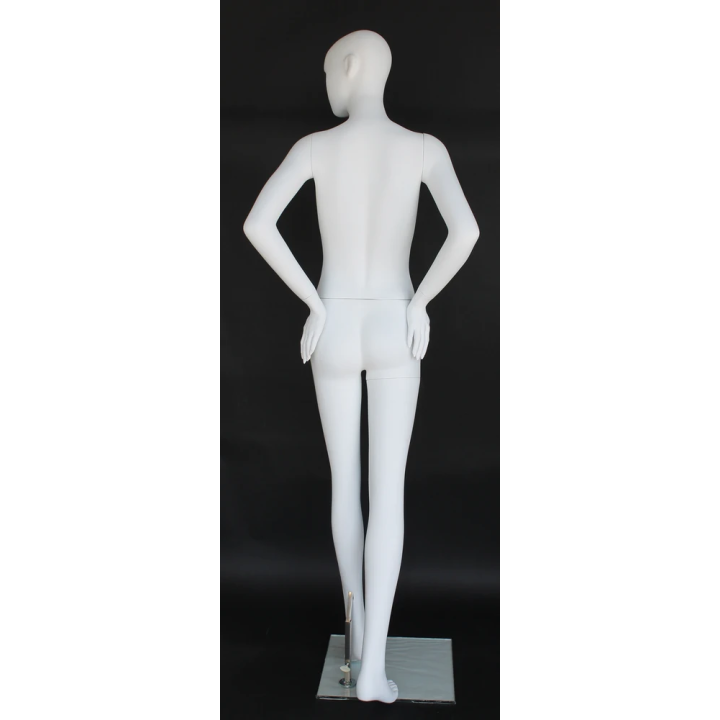 Modern Style Abstract Face Female Mannequin -SFW30E-WT