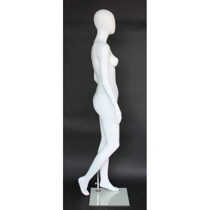 Contemporary Style Egg Head Female Mannequin -SFW40E-WT
