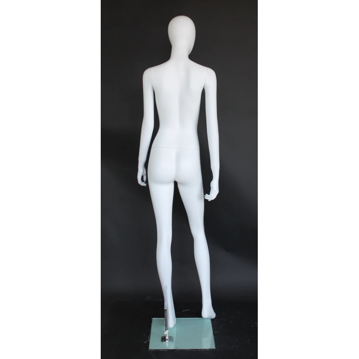 Contemporary Style Egg Head Female Mannequin -SFW46E-WT