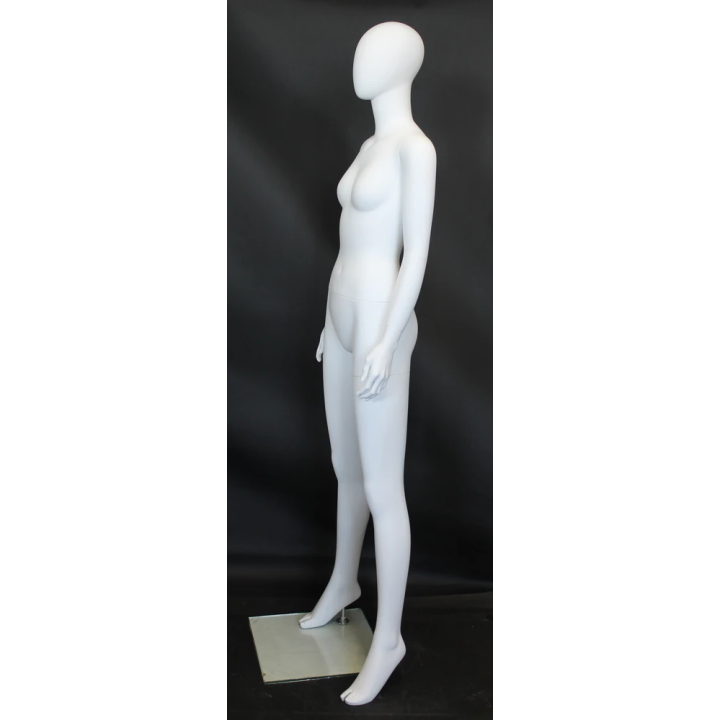 strength modern style Egg Head Female Mannequin -SFW49E-WT