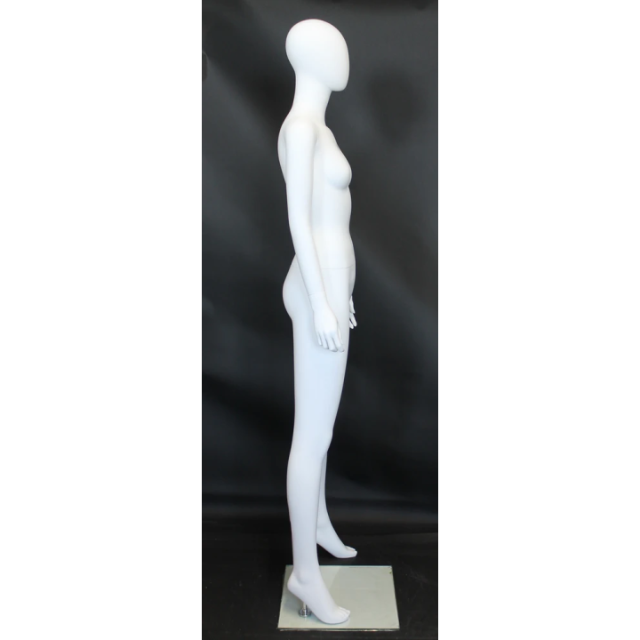 strength modern style Egg Head Female Mannequin -SFW49E-WT