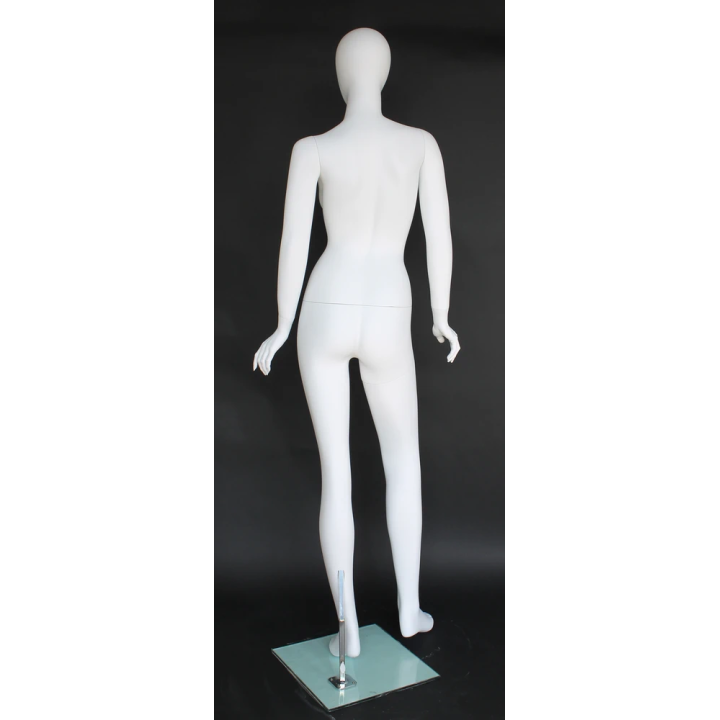 Elegant Style Egg Head Female Mannequin -SFW55E-WT