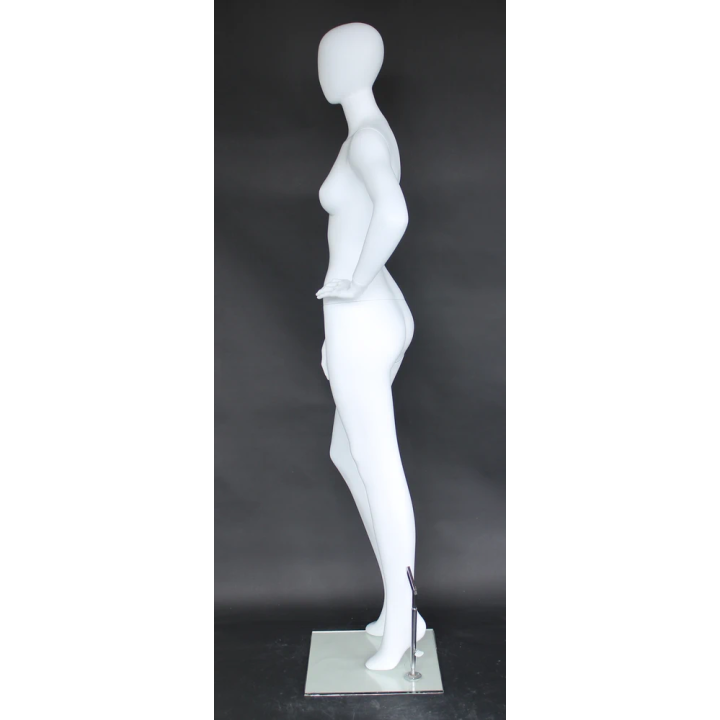 Comfortable Style Egg Head Female Mannequin -SFW57E-WT