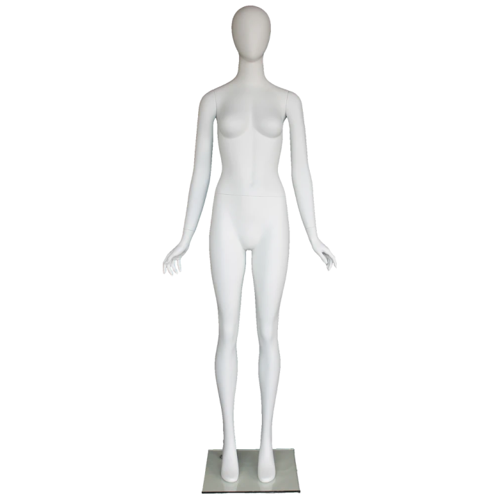 The Versatile Classic Style Egg Head Female Mannequin -SFW70E-WT