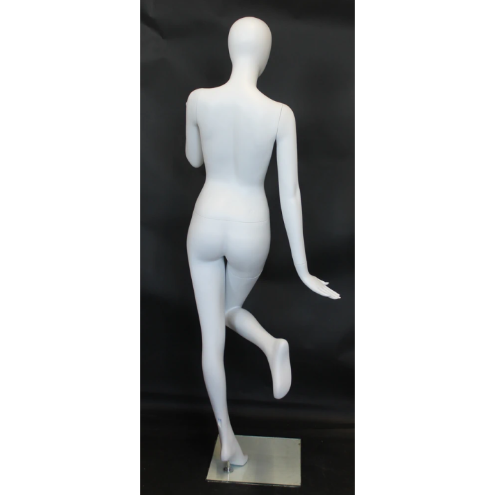 Dynamic Trendsetter Style Egg Head Female Mannequin -SFW97E-WT