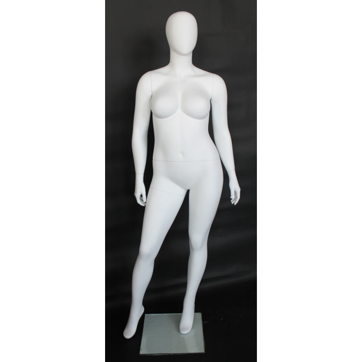 Plus Size Female Mannequin - Wide Stance Fashion Pose -PLUS-44