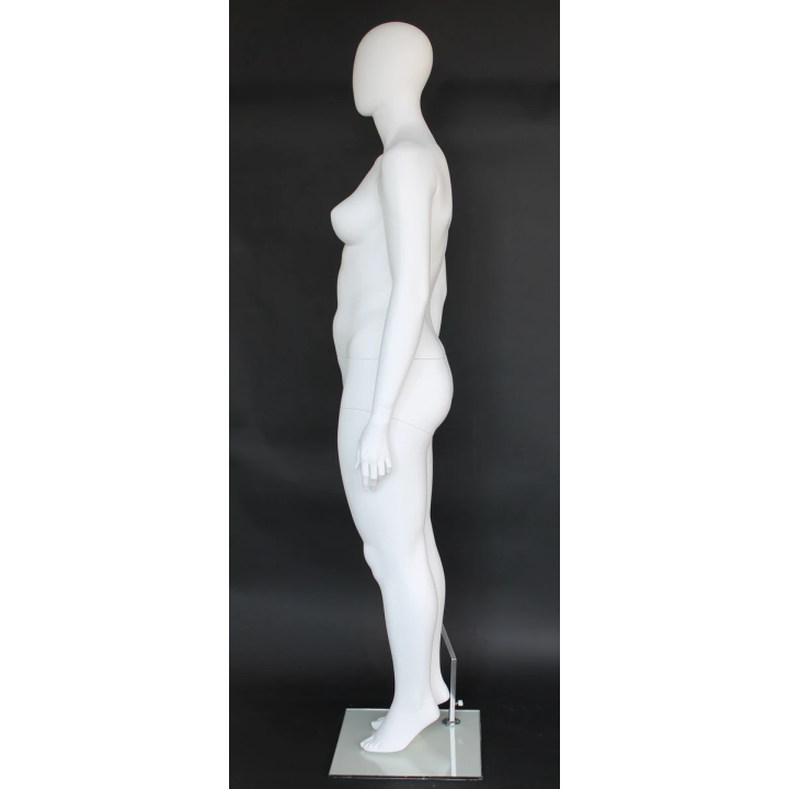 Plus Size Female Mannequin - Symmetric Neutral Pose - PLUS-55
