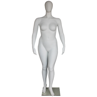 Plus Size Female Mannequin Realistic Walking Pose - PLUS-11