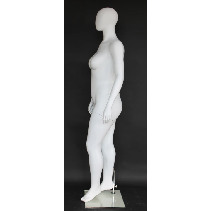 Plus Size Female Mannequin Realistic Walking Pose - PLUS-11