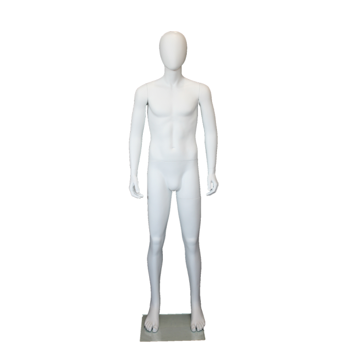 CB20E-WT 5'7" Small Male Mannequin - Antique & Racecar Uniform Display Mannequin
