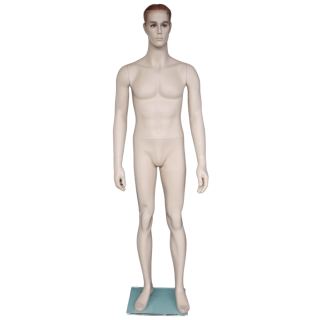 5 ft 8 in Male Mannequin Small Size Realistic Face RO1-FT