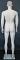 6 ft 2 Male Mannequin Flesh tone finish Face Make up SFM51-FT