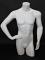 37 in Tall male torso mannequin with arms MT6-WT