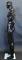 6 ft 2 in H, Athletic Male Mannequin Glossy Black -SFM53E-HB