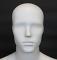 43 in Abstract Face head Male Torso Mannequin with Arms MT5E-WT