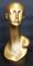 Golden Color Female Mannequin Head-MH1-GD