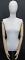 5 ft 10 in Female Dressing Form Mannequin with Wooden Flexible Arms Metal base