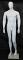 6 ft 2 in Egg head man mannequin plain white SFM67BE-WT