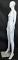 5 ft 11 in Egg head Female Mannequin SFW49E-WT