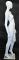 5 ft 11 in Egg head full body Female Mannequin SFW50E-WT