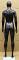 5 ft 11 in Matte Black Egg head athletic Female Mannequin