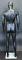 6 ft 1 in Matte Black Egg head Athletic Body male Mannequin SFM29E-MB